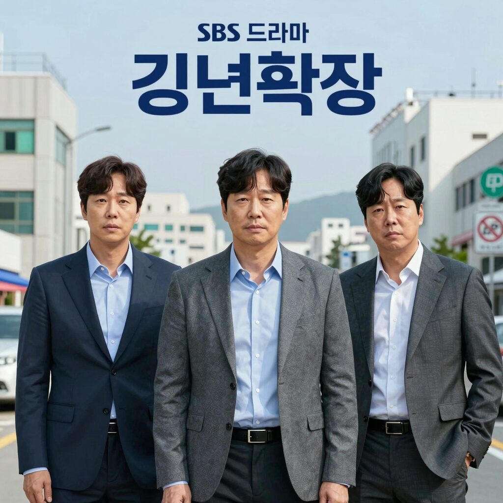SBS 드라마 김부장 출연진 포스터