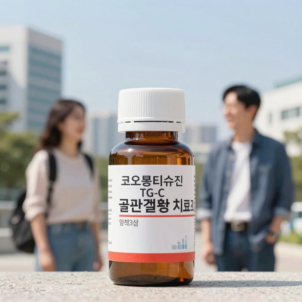 코오롱티슈진 TG-C 골관절염 치료제 임상3상 개념도