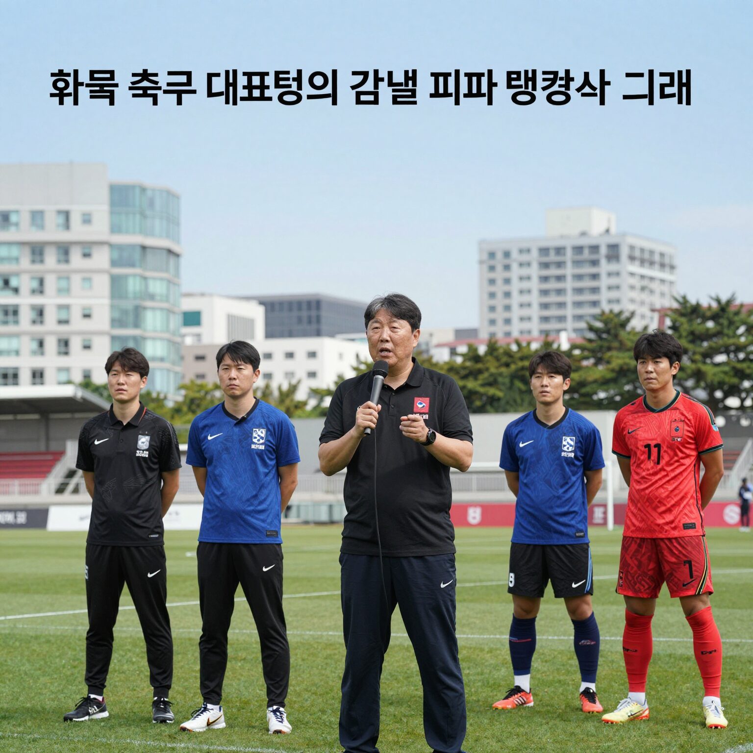 한국 축구 대표팀의 감독별 피파랭킹 변화 그래프