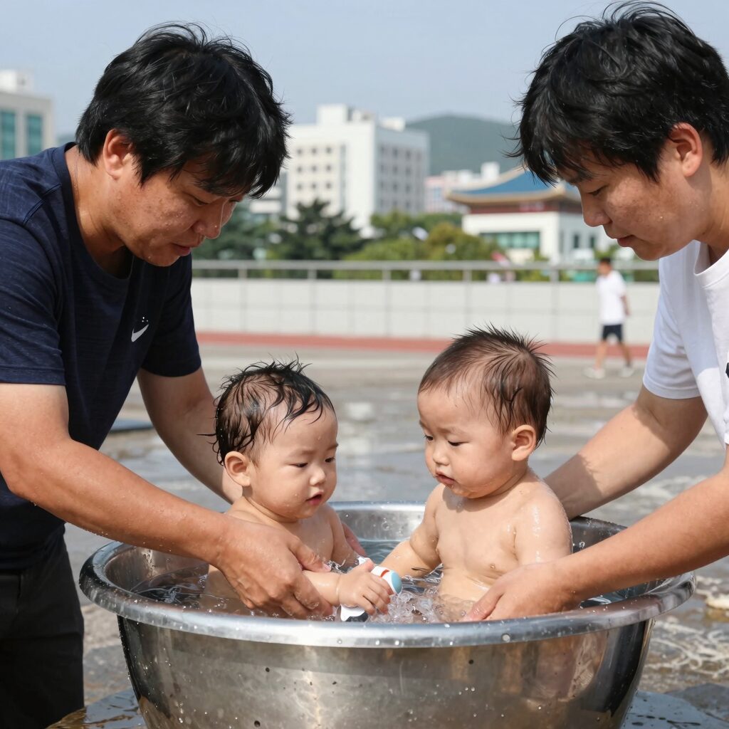 2007년 메시가 아기 라민 야말을 목욕시키는 사진, 19년 후 월드컵 결승에서 맞대결