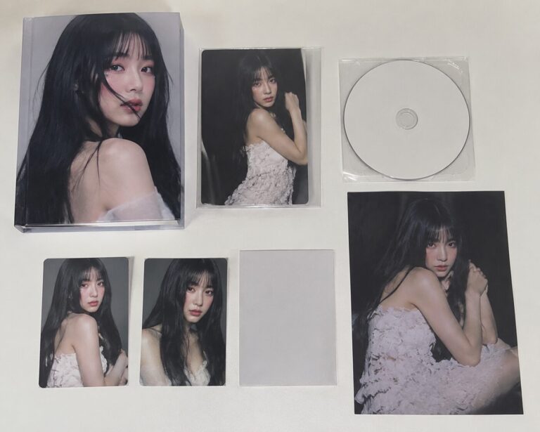 여자아이들 민니 솔로앨범 언박싱 구성품 사진