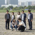 미운 우리 새끼 출연진이 충남 당진의 의문의 저수지 살목지에서 촬영 중인 모습