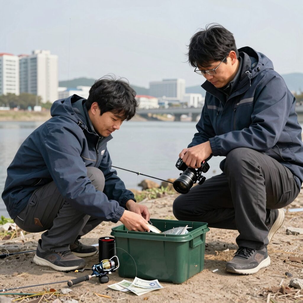 민어 낚시 외수질 채비와 장비 구성