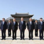 2026년 7월 9일 몽골 울란바토르 수흐바타르 광장에서 열린 대통령 공식 환영식
