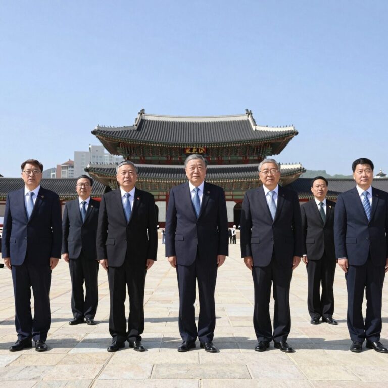 2026년 7월 9일 몽골 울란바토르 수흐바타르 광장에서 열린 대통령 공식 환영식