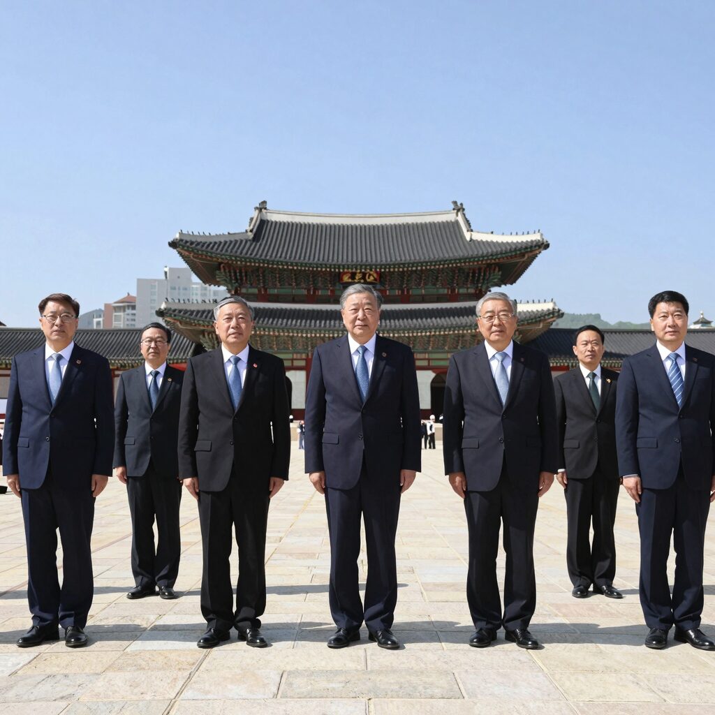 2026년 7월 9일 몽골 울란바토르 수흐바타르 광장에서 열린 대통령 공식 환영식