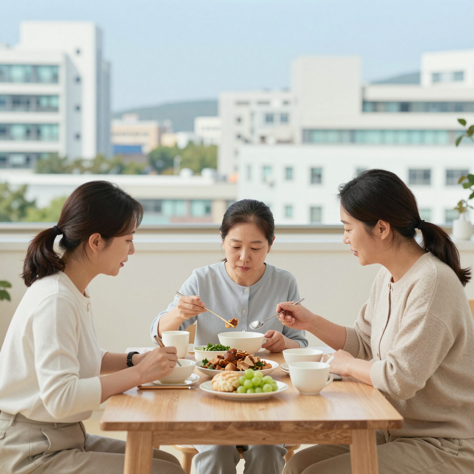 미래와여성 산후조리 점심 식사 사진