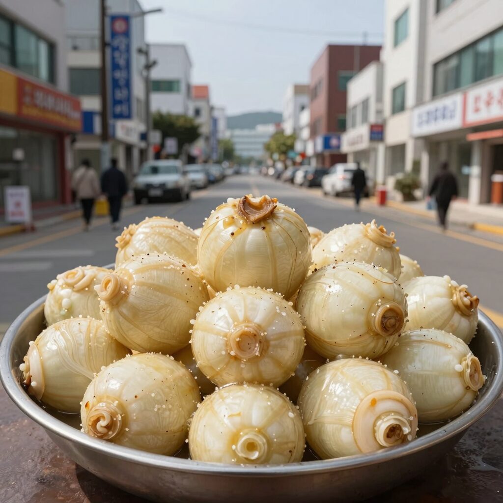 찐감자 요리 완성 사진
