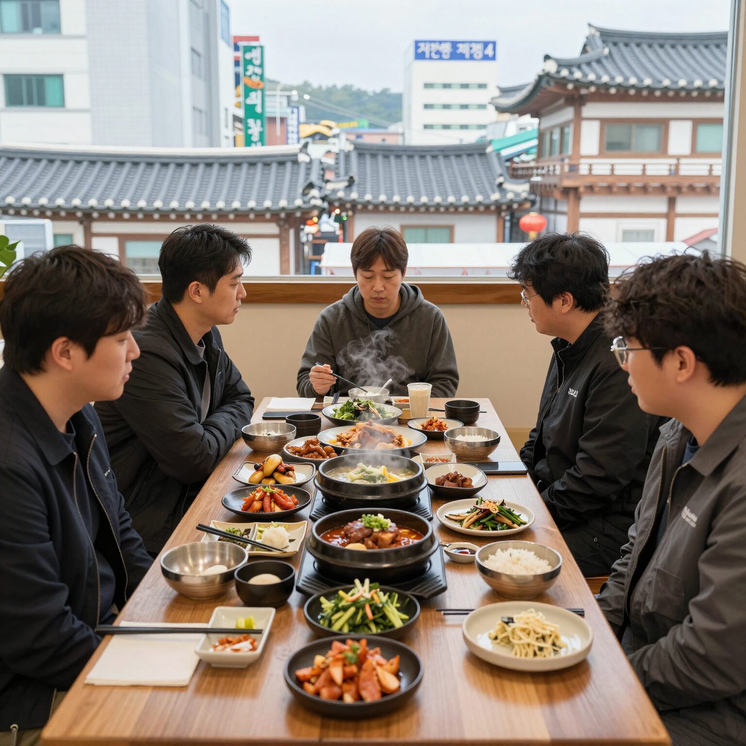 전현무 계획4 사천 박서방 식당 한정식 상차림
