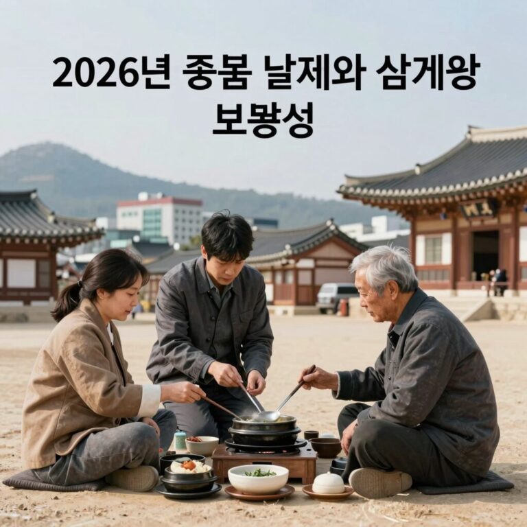 2026년 중복 날짜와 삼계탕 보양식 이미지