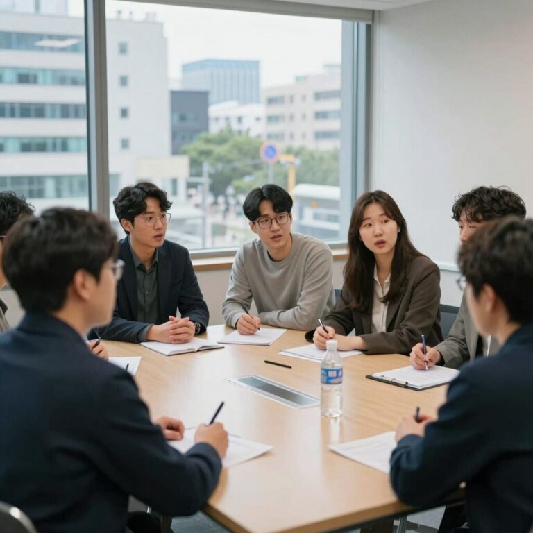 과학을 좋아하는 사람들이 모여 대화하는 모임