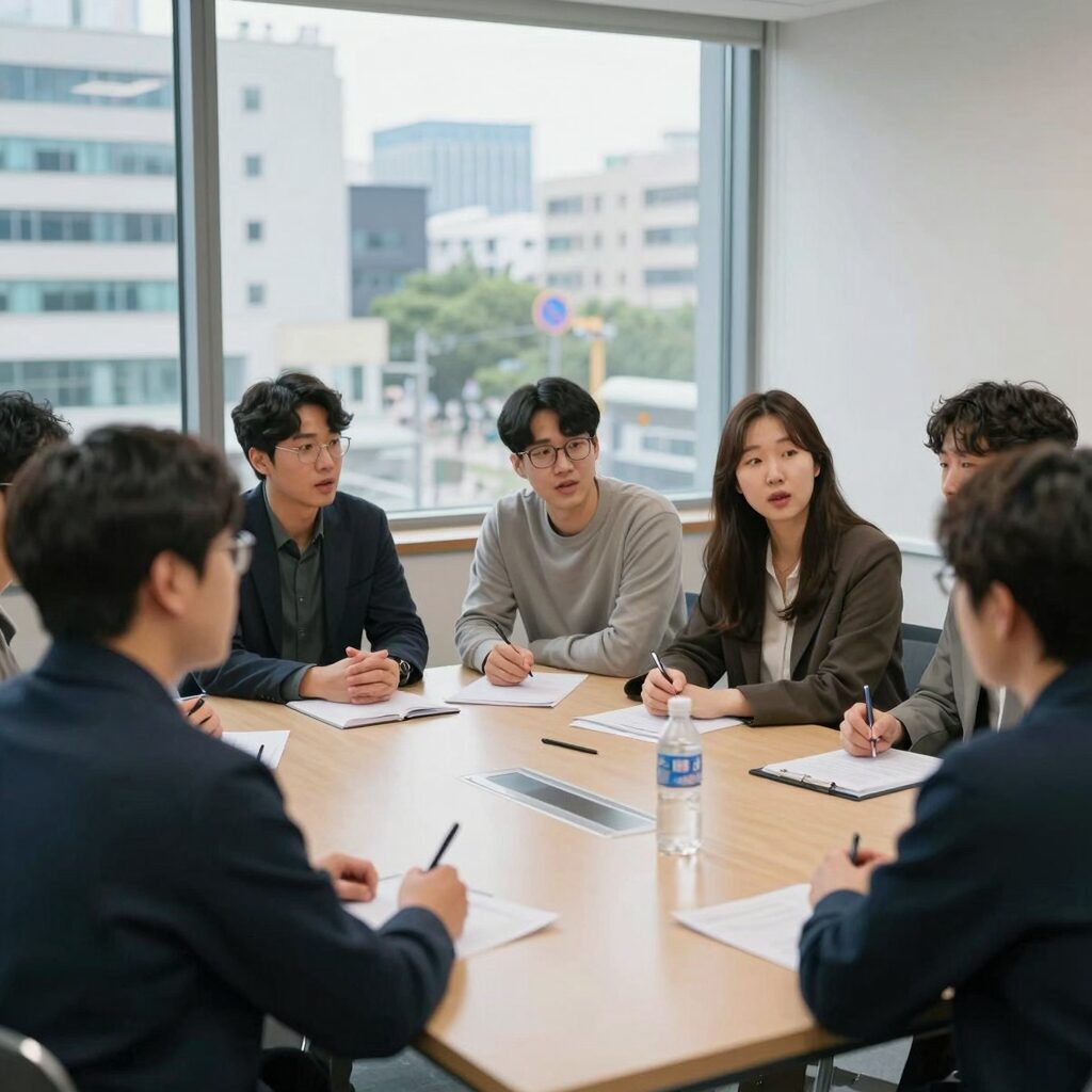 과학을 좋아하는 사람들이 모여 대화하는 모임