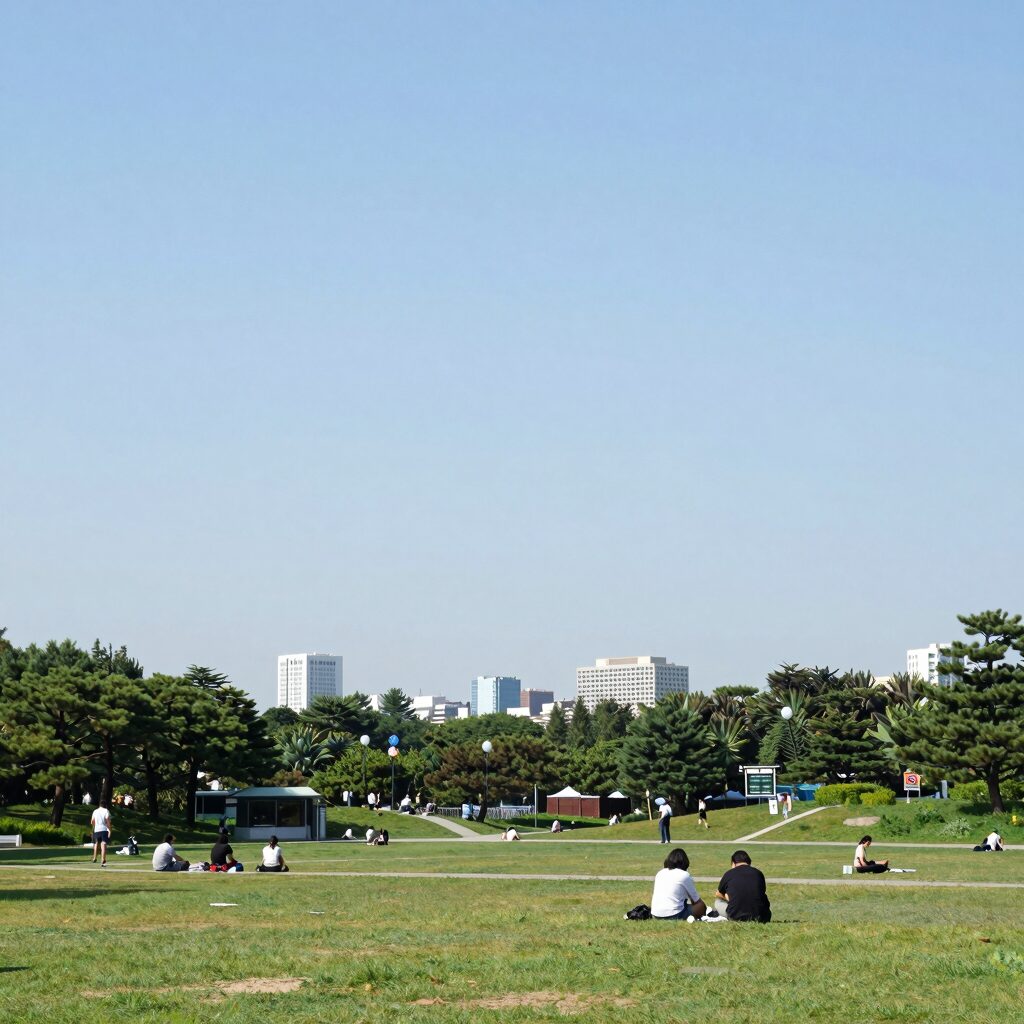 서울 서남권 마곡 중앙공원 전경