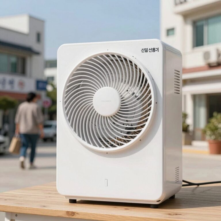 신일 선풍기 날개구매 시 고려할 날개 종류와 호환성 정보를 보여주는 사진