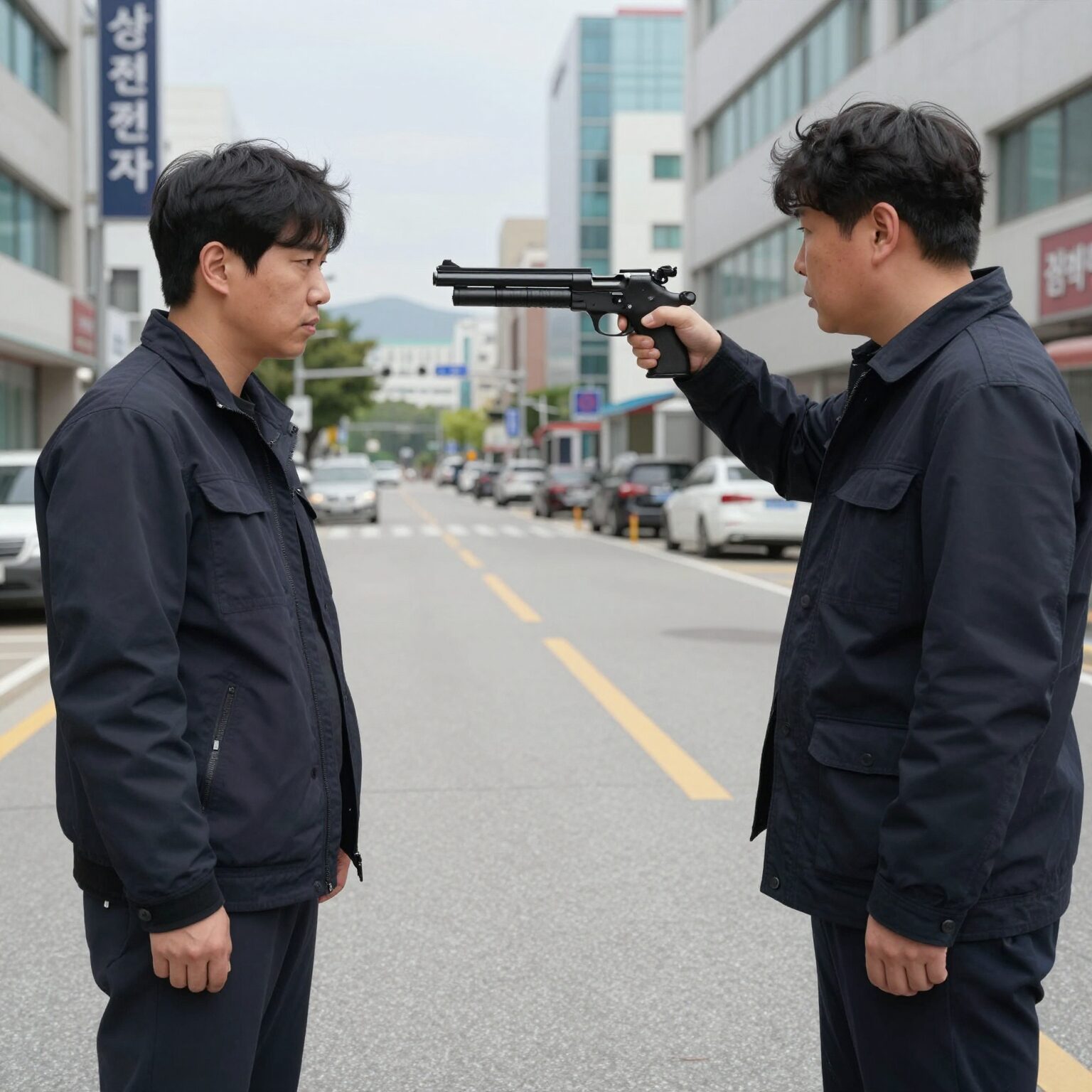 스모킹 건 결정적 증거 이미지 범죄 수사에서 사용되는 연기 나는 총 비유