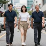 여름철 시원한 풍기인견 바지 착용 모습