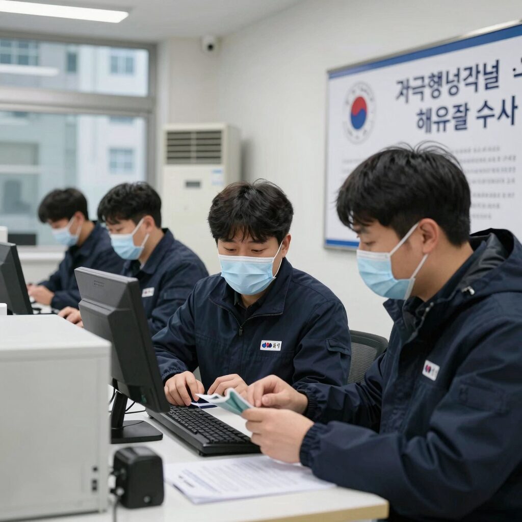 국가핵심기술 해외유출 수사 장면 디지털 포렌식 분석