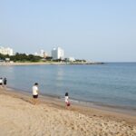 여수 밤바다 힐링파크 수영장 전경