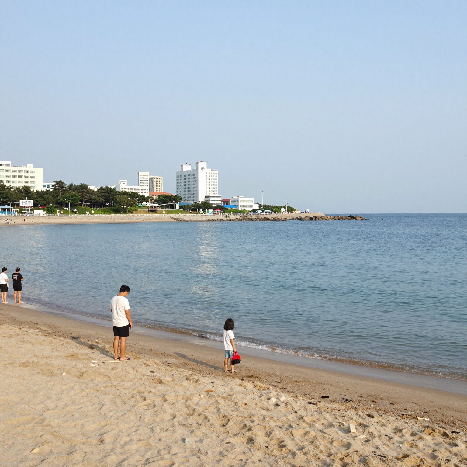 여수 밤바다 힐링파크 수영장 전경