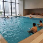 용인 편집 풀빌라 돔형 온수풀 내부 따뜻한 수영장