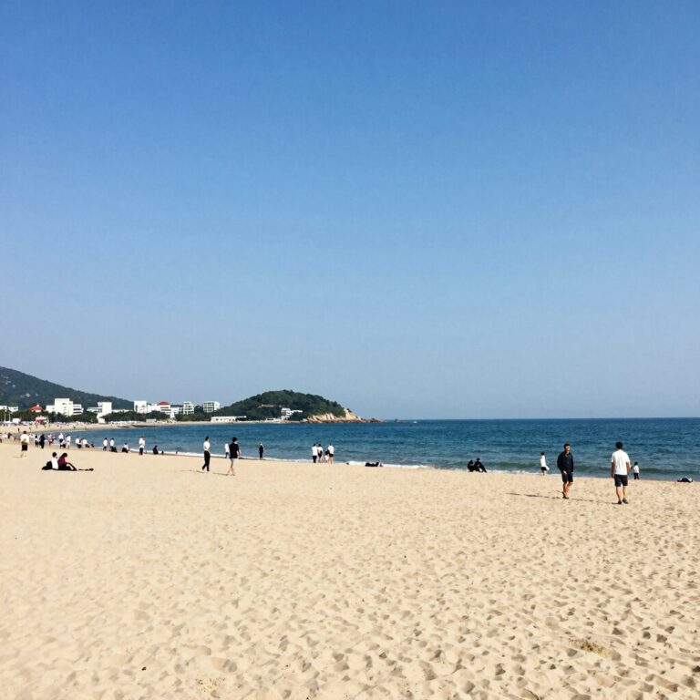 왕산해수욕장 숙소 엘림비치 킹스테이에서 바라본 오션뷰