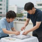 말벌 침 쏘였을때 이렇게 응급처치하세요 말벌에 쏘였을 때 찬물로 씻고 얼음찜질하는 응급처치 순서