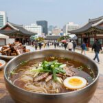 장원막국수 메밀막국수와 수육