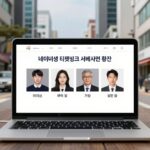 네이비즘 티켓링크 서버시간 확인 화면