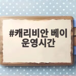 캐리비안베이 8월 운영시간 총정리 캐리비안 베이 운영시간