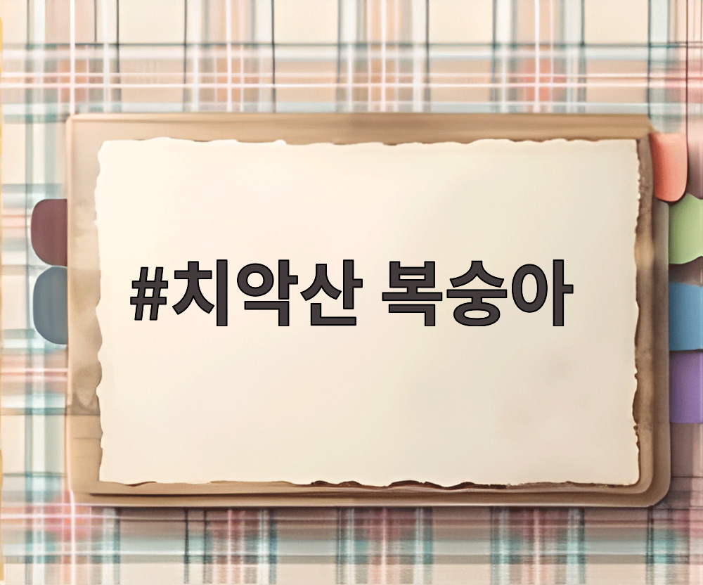 치악산 복숭아