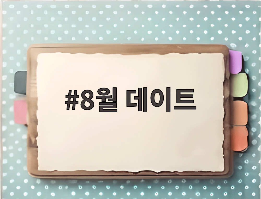 8월 데이트