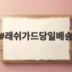 래쉬가드당일배송으로 여름 휴가 준비 래쉬가드당일배송