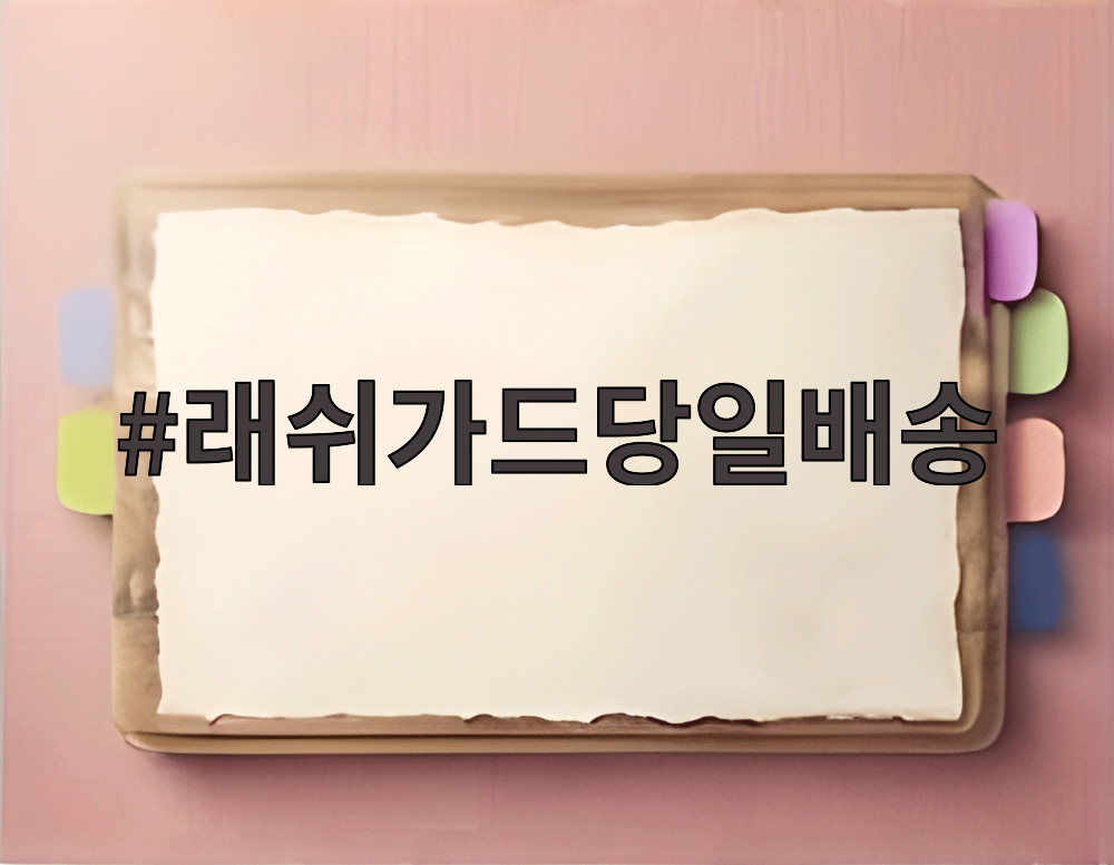 래쉬가드당일배송