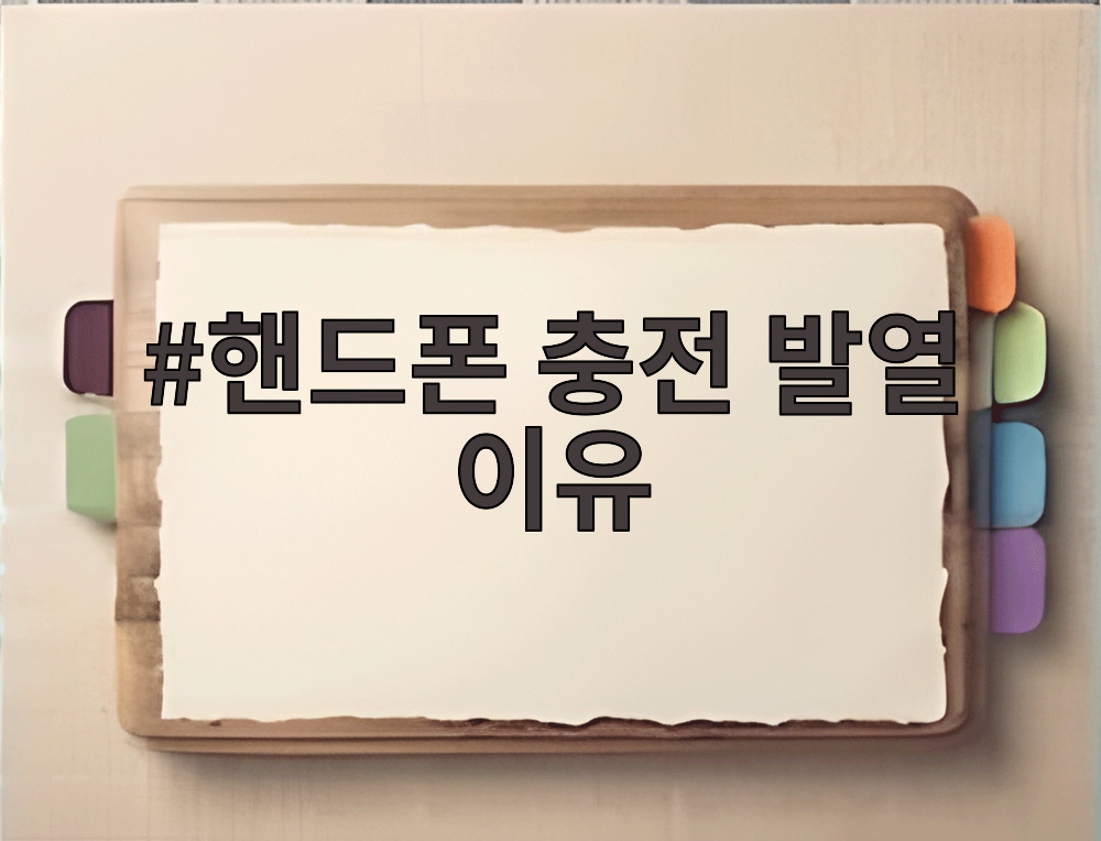 핸드폰 충전 발열 이유