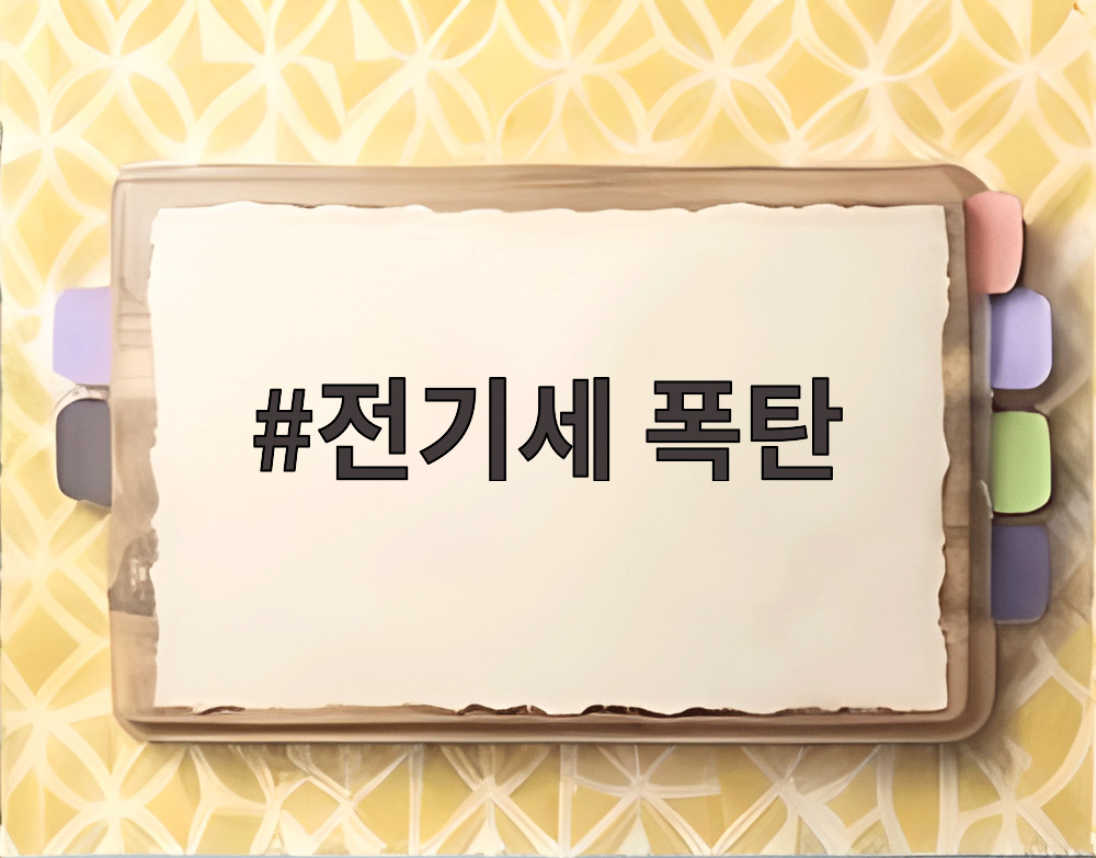 전기세 폭탄