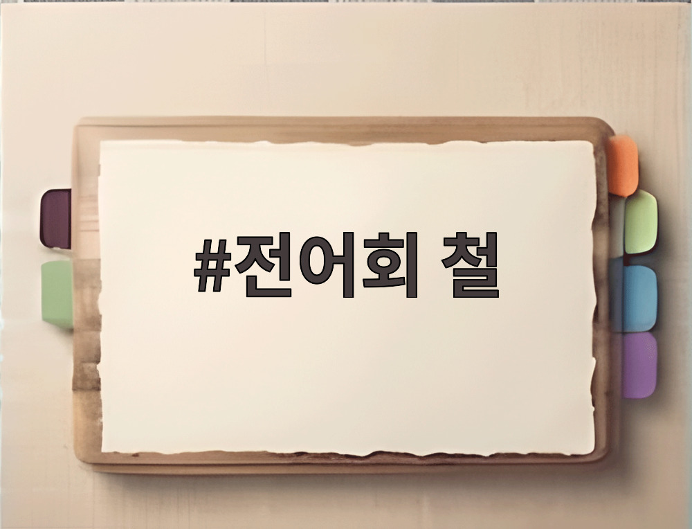 전어회 철