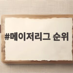 메이저리그 순위