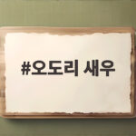 오도리 새우