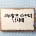 무창포 주꾸미 낚시배 출조 성공 준비 무창포 주꾸미 낚시배