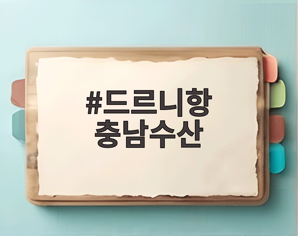 드르니항 충남수산
